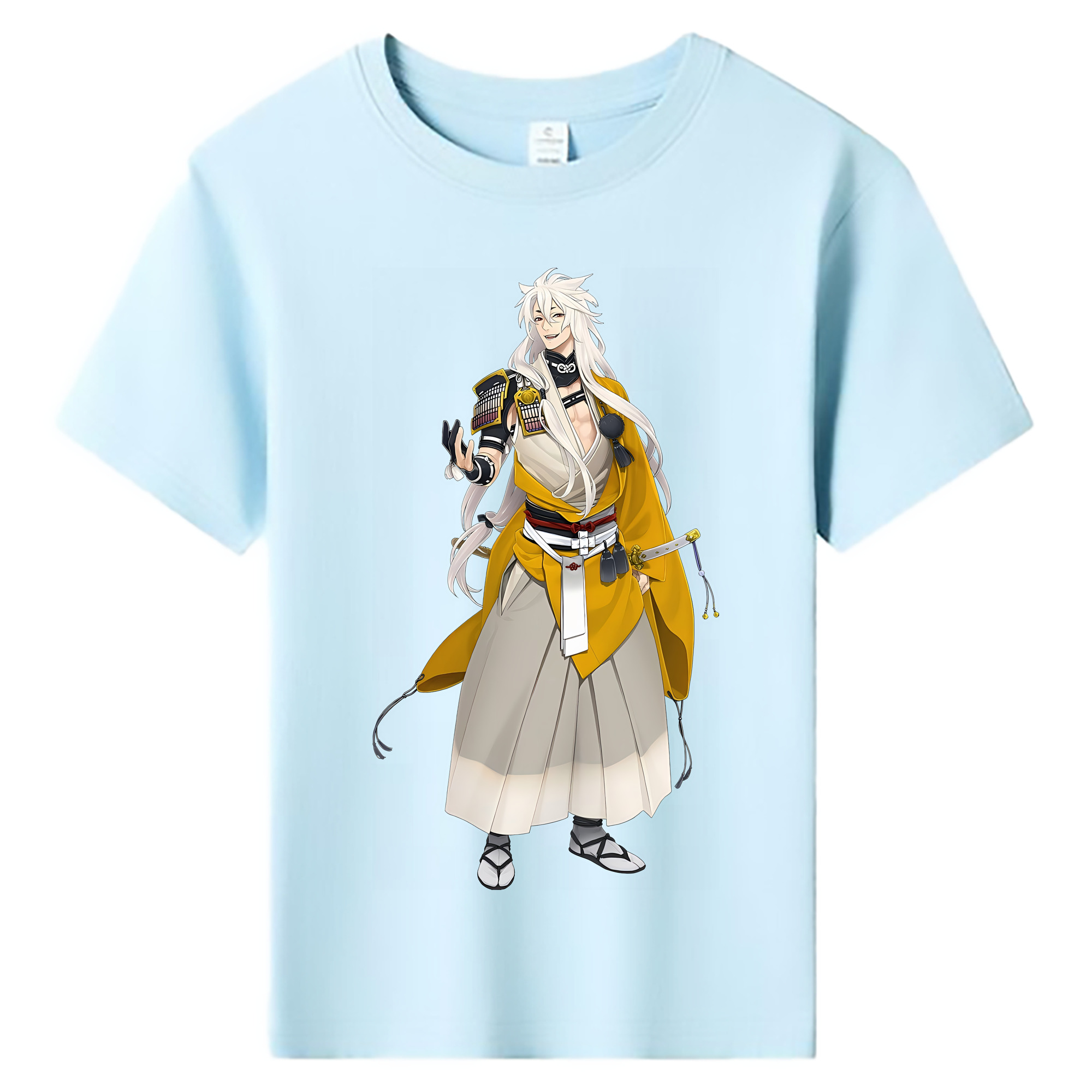 （画像用） 刀剣乱舞 Touken Ranbu 綿100％キッズTシャツ（フロントプリント）